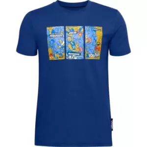 Image of Under Armour Curry T Shirt Junior Boys - Blue