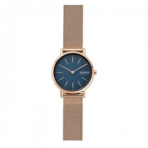 Image of Skagen Signatur Watch - Rs Gold/Blue