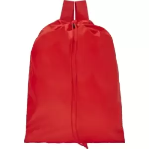 Image of Bullet Oriole Drawstring Bag (One Size) (Red)