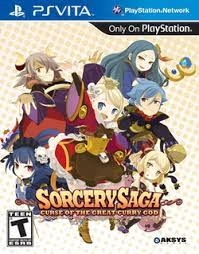 Image of Sorcery Saga Curse of the Great Curry God PS Vita Game