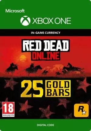 Image of Red Dead Redemption 2 25 Gold Bars Xbox One