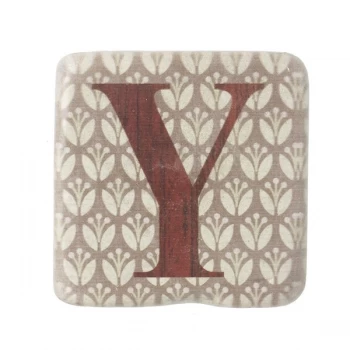 Image of Letter Y Coasters By Heaven Sends