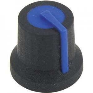 Image of Cliff CL170827BR Knob K87Mar Black Blue 6mm D