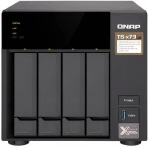 Image of QNAP TS-473 TS-473-4G NAS Server casing 4 Bay 2x M2 slot