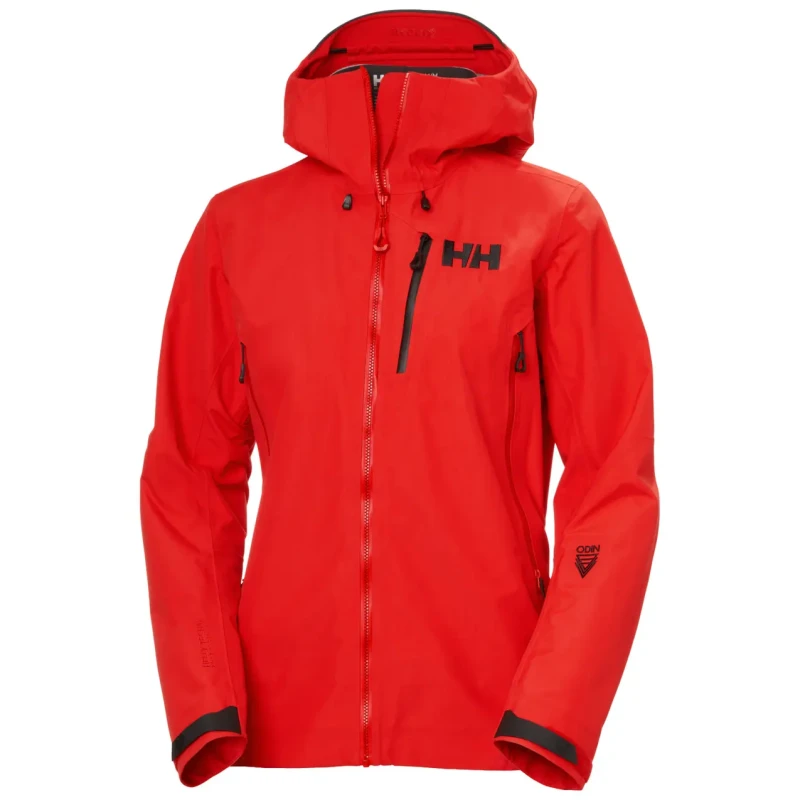 Image of Womens hiking jacket Helly Hansen Odin 9 Worlds 3.0 Rouge Female L