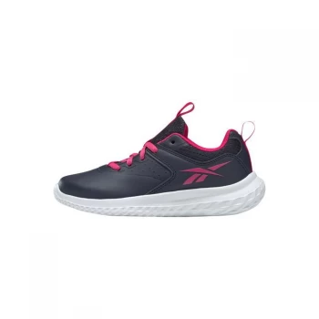 Image of Reebok Rush Runner 4 Shoes - Vector Navy / Pursuit Pink / C