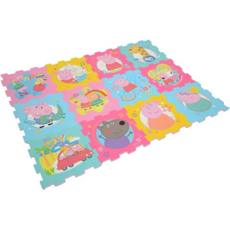 Image of Peppa Pig 12 piece EVA Playmat M009809