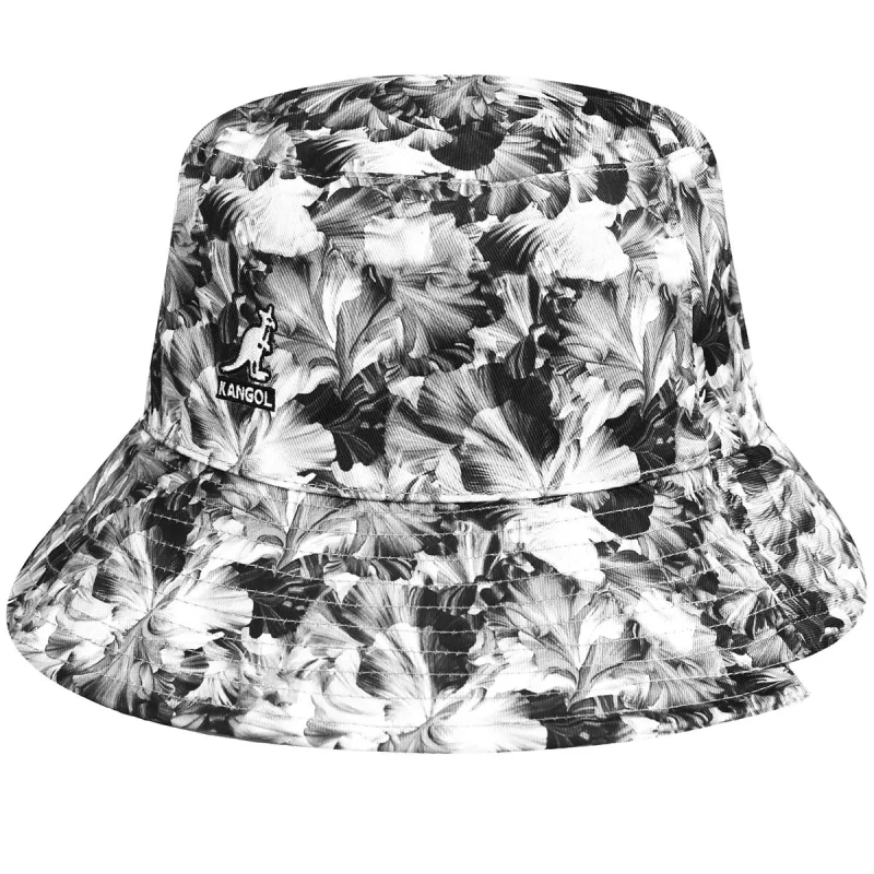 Image of Kangol Bob reversible woman Kangol Floral Noir Female M