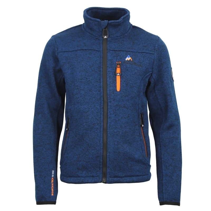 Image of Children's fleece jacket Peak Mountain Ecemo Bleu Male 4 ans