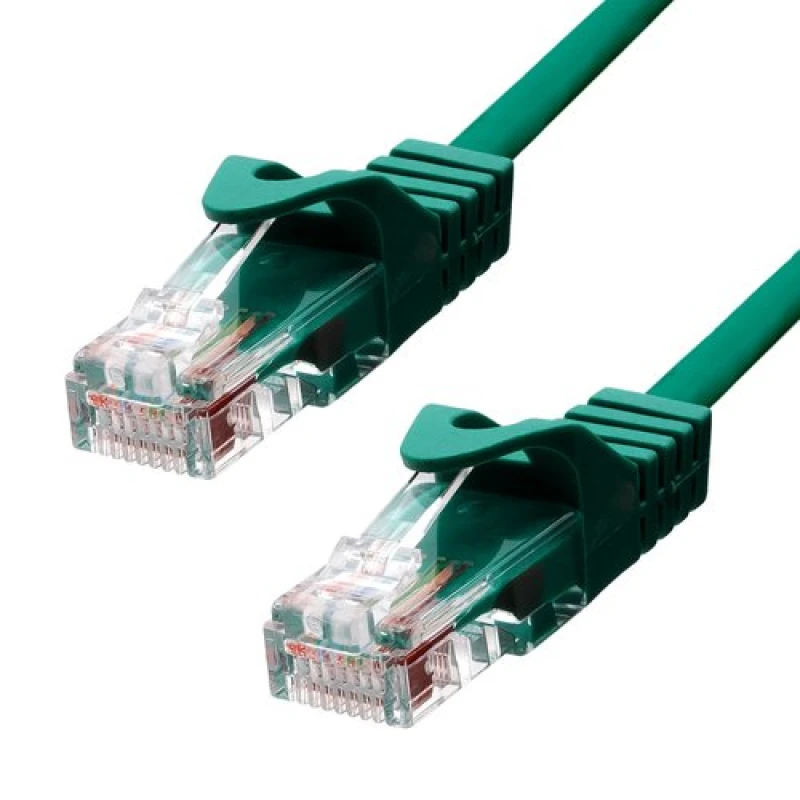 Image of ProXtend CAT5e U/UTP CU PVC Ethernet Cable Green 50CM