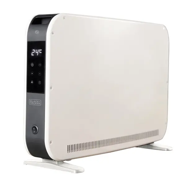 Image of Black and Decker 2.2KW Smart Convection Heater White