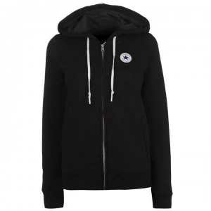 Image of Converse Core Zip Hoodie - Black