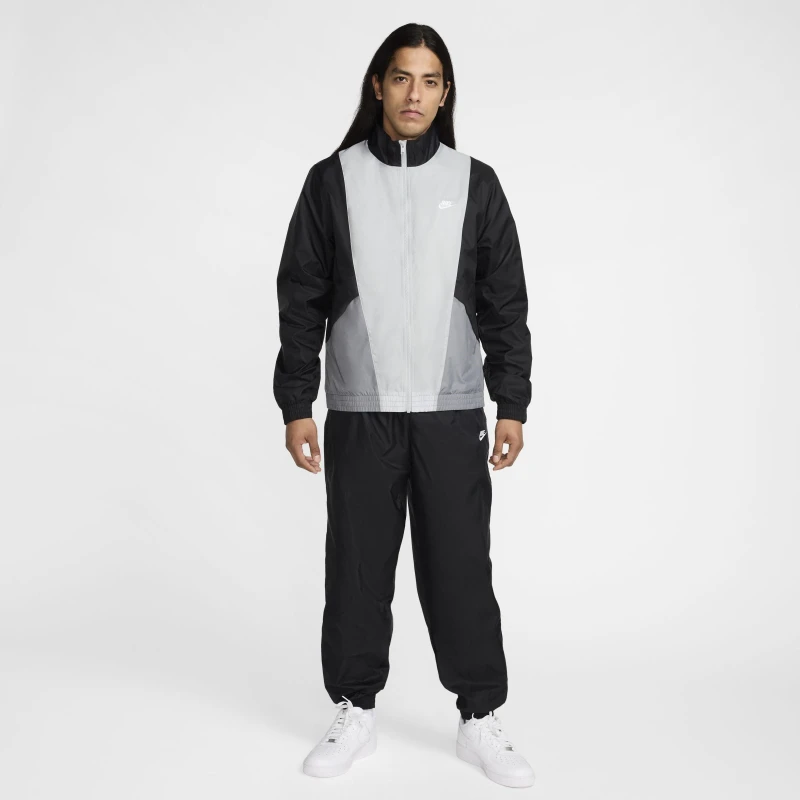 Image of Nike Clb Wvn Trksuit Black/Smke Grey male 2XL