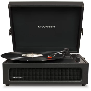 Image of Voyager Portable Turntable - With Bluetooth Output - Black