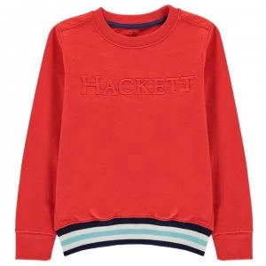 Image of Hackett Hackett Boys Topped Sweater - 255 Red