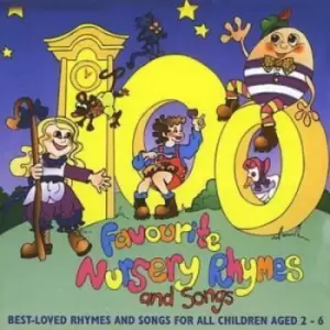 Image of 100 Favourite Nursery Rhymes and Songs by Various Artists CD Album