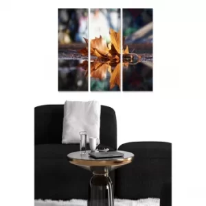 Image of MDF3891911 Multicolor Decorative MDF Painting (3 Pieces)