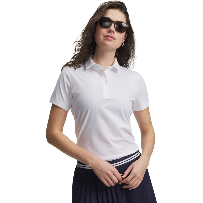 Image of Under Armour ArmourDry Sht Sle Ld63 White female 12 (M)