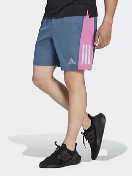 Image of adidas Run Own The Run Shorts - Grey Size M Men