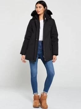 Image of Ugg Bernice Parka Coat - Black