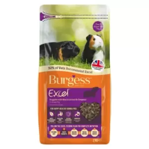 Image of Burgess Excel Guinea Pig Nuggets with Blackcurrant & Oregano - Economy Pack: 2 x 10kg