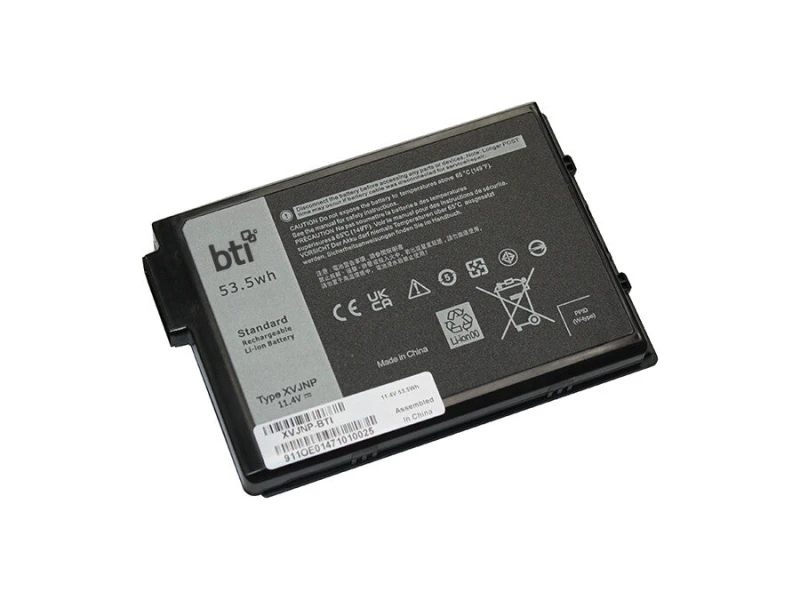 Image of BTI BTI KD1CT compatible 53.3Wh 3-cell battery for DELL LATITUDE 13 7330 RUGGED 5430 RUGGED KD1CT-BTI