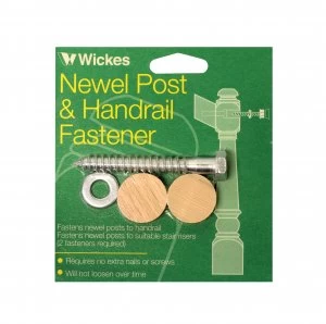 Image of Wickes Newel Post and Handrail Fastener Kit