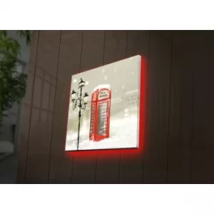 Image of 2828DACT-44 Multicolor Decorative LED Lighted Canvas Painting