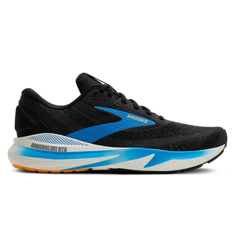 Image of Brooks Brooks Adrenaline GTS 24 Mens Black/ebony/cloissonne - Black / Standard / 8