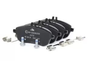 Image of ATE Brake pad set MERCEDES-BENZ 13.0470-2732.2 0004200305,0054200820,0054201220 0054201520,0064207120,0074201620,0074205520,0074205720,0074209220