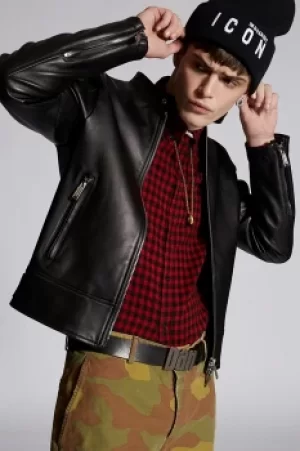 Image of DSQUARED2 Men Hat Black Size OneSize 100% Wool