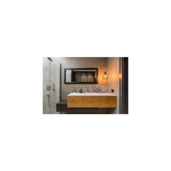 Image of Dylan Mosaic Tiles 300mm x 300mm - Grey - Mosaic Warehouse