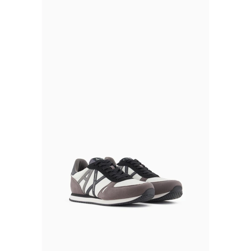 Image of Armani Exchange Retro Runners Grey R610 male 6 (40)