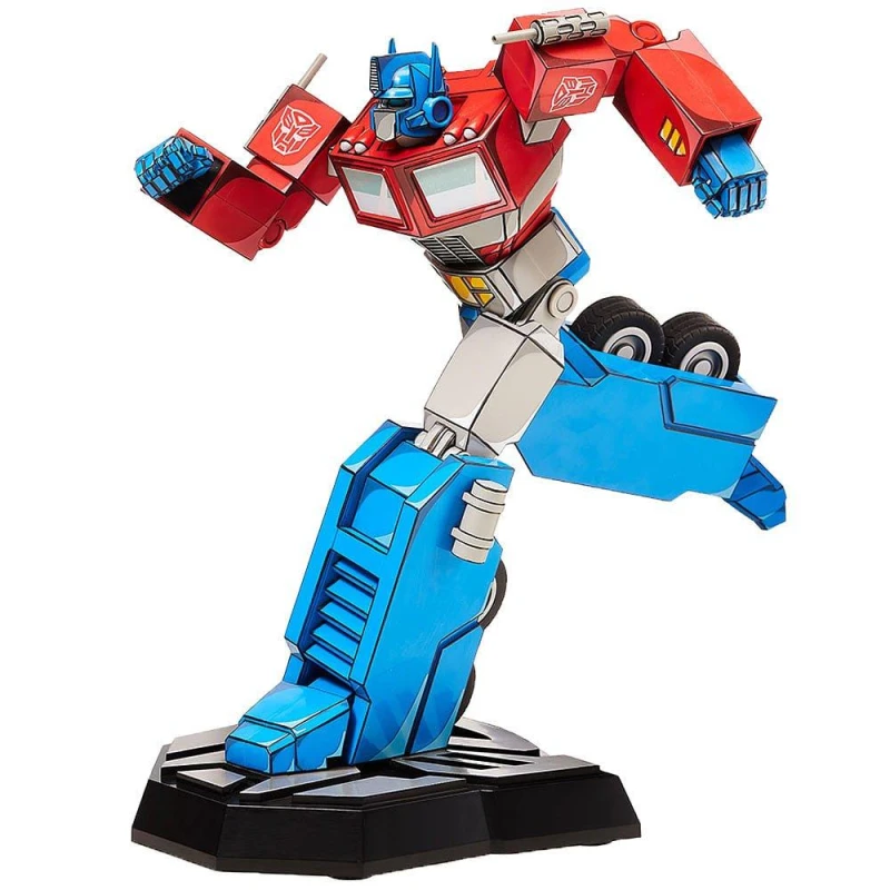 Image of Transformers Transformers Optimus Prime PVC Statue - White White One Size