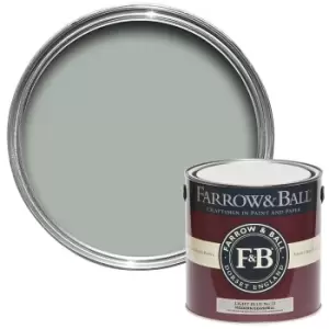 Image of Farrow & Ball Modern Eggshell Paint Light Blue - 2.5L