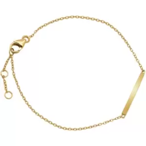 Image of Ladies Jasper Conran Jewellery Sterling Silver Gold Plated Bracelet