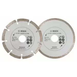 Image of Bosch Accessories 2607019484 Diamond cutting disc 2 pc(s)