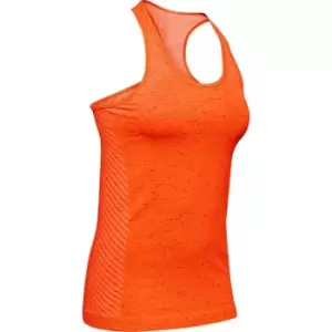 Image of Under Armour Seamless Tank Top Womens - Orange