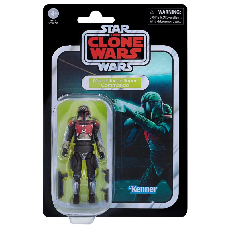 Image of Hasbro Mandalorian Super Commando Star Wars The Clone Wars Hasbro Kenner F5634 Multi unisex