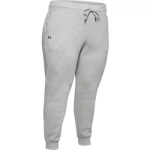 Image of Under Armour Rival Solid Plus Jogging Pants Womens - Grey
