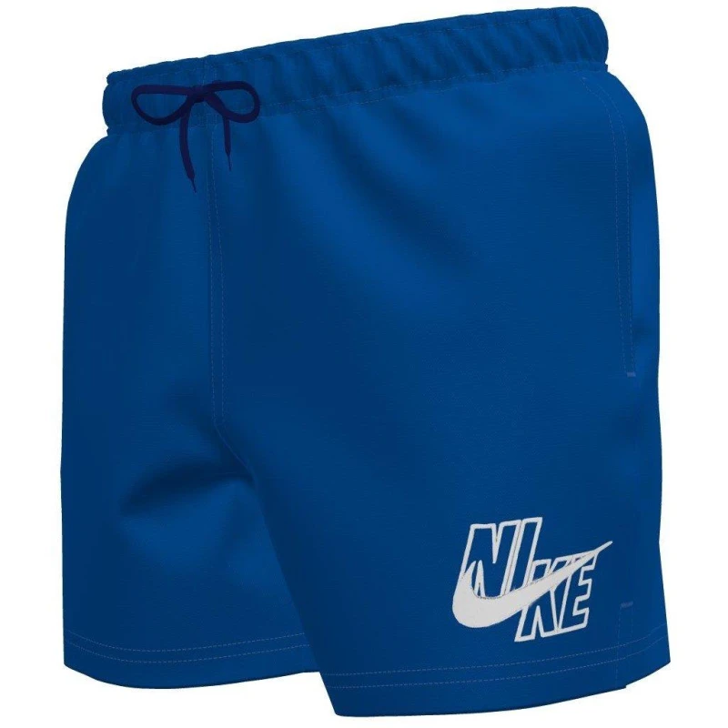 Image of Nike Logo Shorts - Blue Blue XL