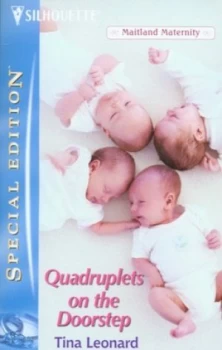 Image of Quadruplets on the Doorstep by Tina Leonard Book