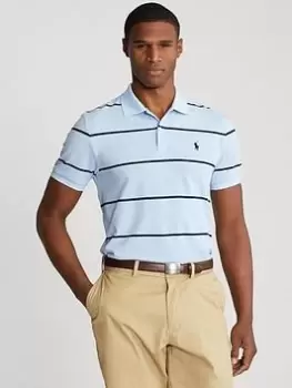 Image of Polo Ralph Lauren Golf Ralph Lauren Golf Stretch Mesh Polo, Blue/Navy, Size S, Men