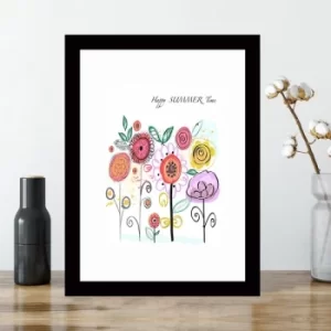 Image of SC460548028 Multicolor Decorative Framed MDF Painting