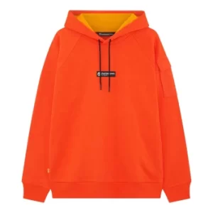 Image of Timberland Earthkeepers By Raeburn Hooded Sweatshirt In Orange Orange Men, Size L