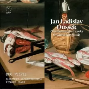 Image of Jan Ladislav Dussek Complete Original Works for Piano Four-hands by Jan Ladislav Dussek CD Album