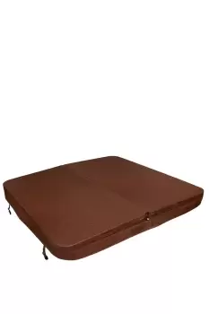 Image of 2.1m Hot Tub Spa Cover - Brown
