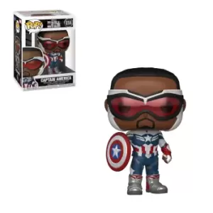 Image of Marvel The Falcon and the Winter Soldier Captain America Funko Pop! Vinyl