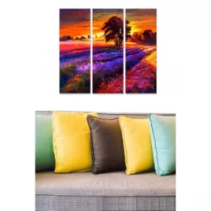 Image of MDF35492143 Multicolor Decorative MDF Painting (3 Pieces)