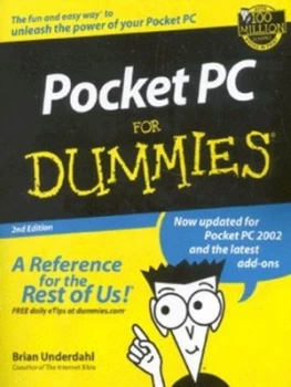 Image of Pocket PC for Dummies by Brian Underdahl Book
